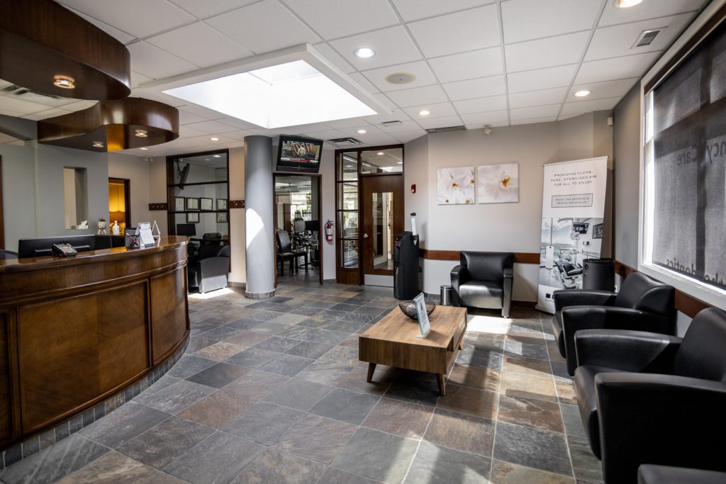 Comfortable Waiting Area | Absolute Dentistry | Family & General Dentist | Okotoks Dentist