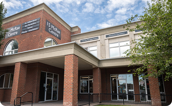 Clinic Entrance | Absolute Dentistry | Family & General Dentist | Okotoks Dentist